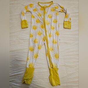 Little Sleepies Sunshine Yellow Kids One Piece Pijama